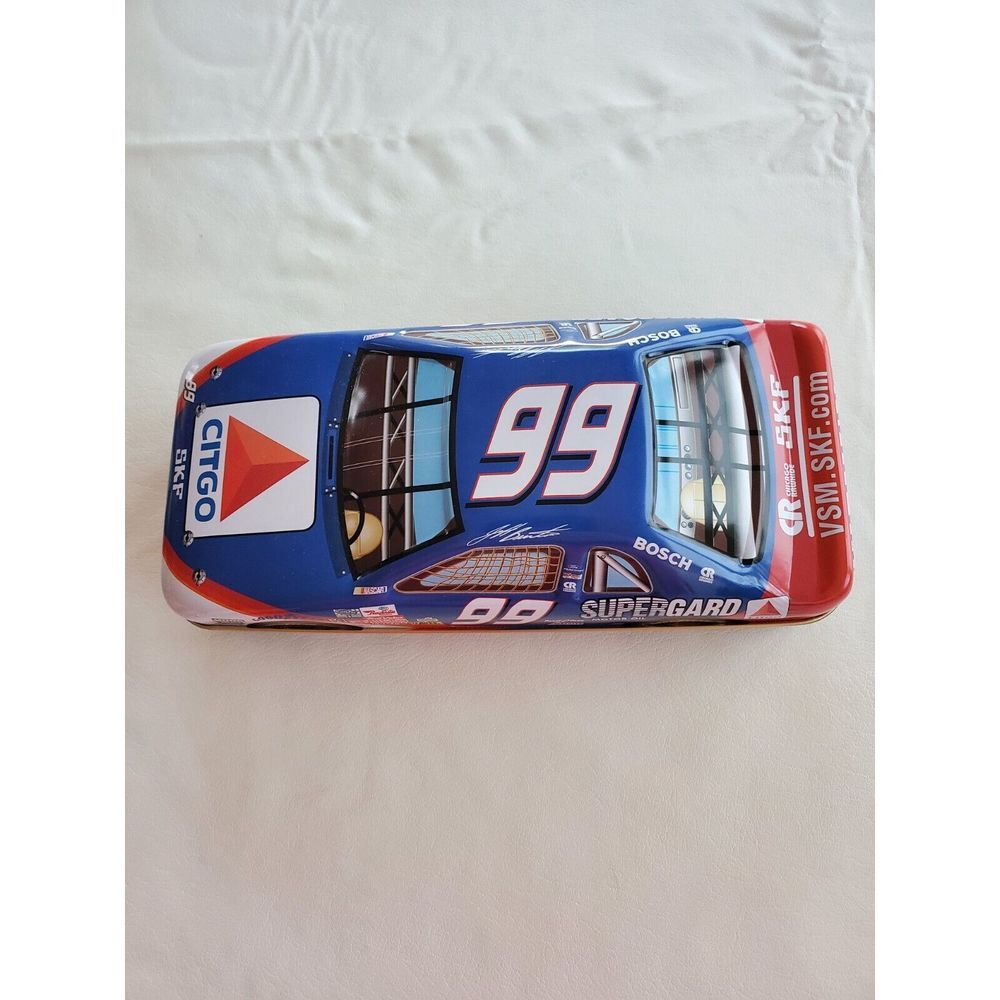 2001 NASCAR‎ Jeff Burton Car Shaped Citgo #60037 Collectable Tin